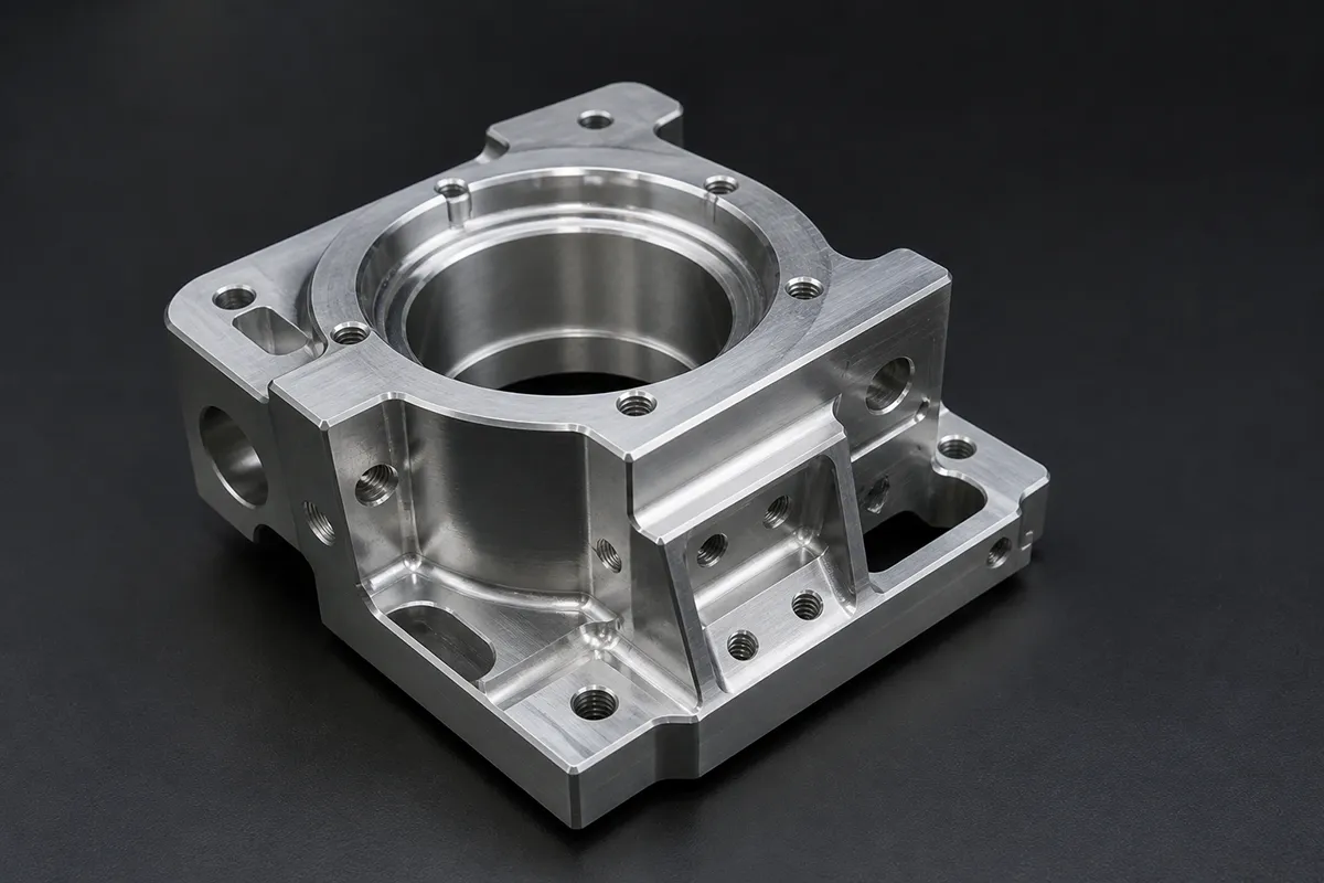 industrial CNC machined component for mechanical equipment application