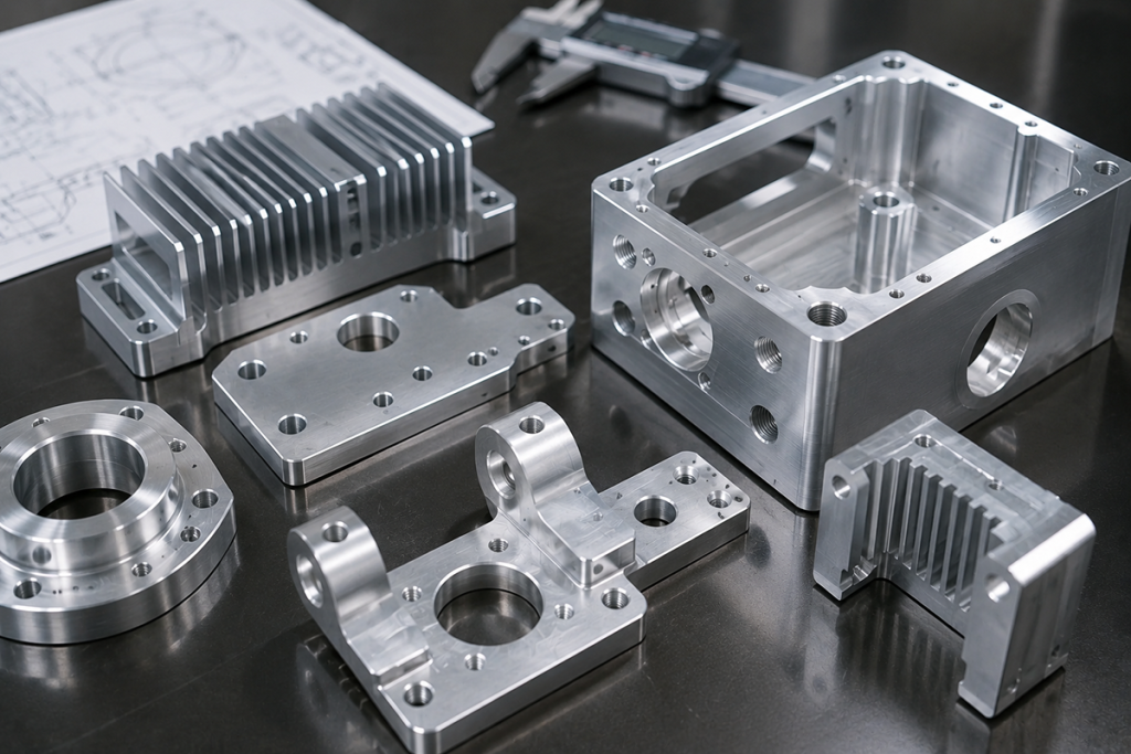 Aluminum CNC machining for custom metal parts