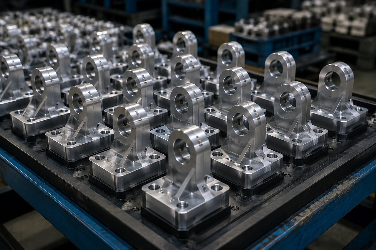 Low-volume CNC production parts for custom manufacturing