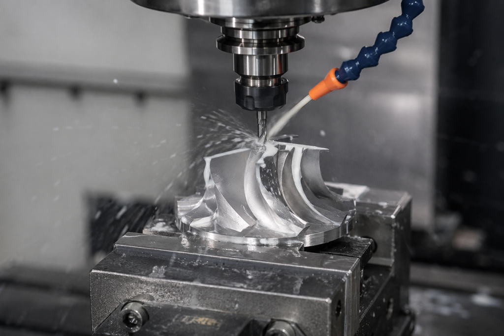 Titanium CNC machining precision metal parts
